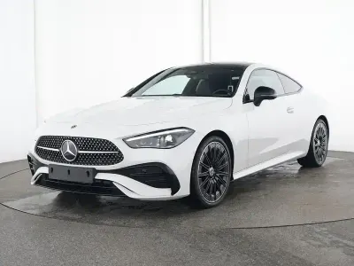 Brugt Mercedes CLE200 AMG 204 HK (150 kW) 2025 Hvid Coupe
