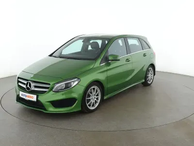 Gebraucht Mercedes B220 AMG line 177 PS (130 kW) 2017 Grün Kleinwagen