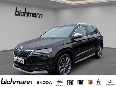 Schwarz Gebraucht 2021 Skoda Karoq Scout 4x4 SUV | 27.990 € (Fairer Preis)
