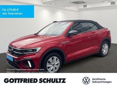 Gebraucht VW T-Roc Cabriolet R-line 150 PS (110 kW) 2023 Rot Cabrio