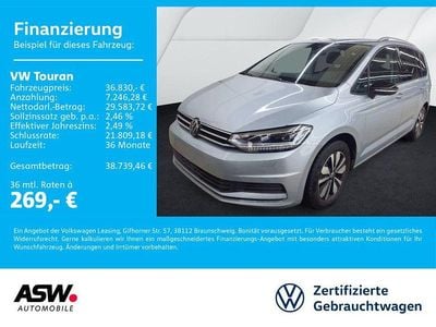 Oyster silver metallic Gebraucht 2025 VW Touran Goal Van / Kleinbus | 36.830 € (Fairer Preis)