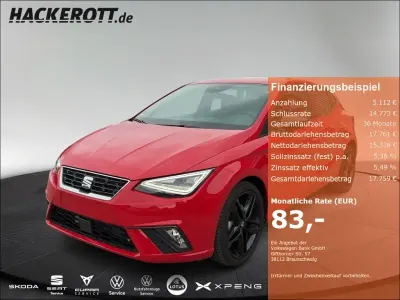 Gebraucht Seat Ibiza Black Edition 150 PS (110 kW) 2024 Rot Kleinwagen