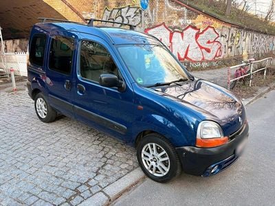 Gebraucht Renault Kangoo 95 PS (69 kW) 2002 Blau Van / Kleinbus