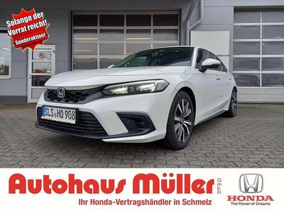 Platinum white p Gebraucht 2025 Honda Civic Elegance Kleinwagen | 33.990 € (Fairer Preis)