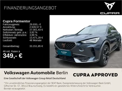 Gebraucht Cupra Formentor VZ 245 PS (180 kW) 2022 Grau SUV