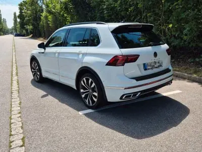 Gebraucht VW Tiguan R-line 150 PS (110 kW) 2020 Weiß SUV