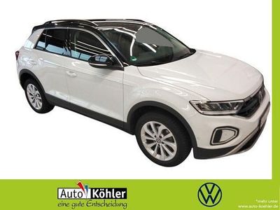 Pure white Gebraucht 2024 VW T-Roc Life SUV | 22.820 € (Guter Preis)
