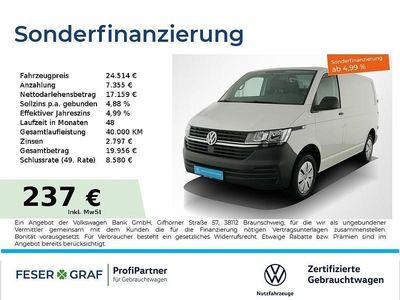 Weiss Gebraucht 2023 VW T6.1 Van | 24.514 € (Fairer Preis)