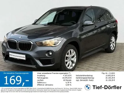 Gebraucht BMW X1 Sport Line 140 PS (102 kW) 2019 Mineralgrau metallic SUV