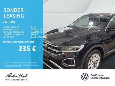 Usado VW T-Roc Pro 150 HP (110 kW) 2024 Preto SUV