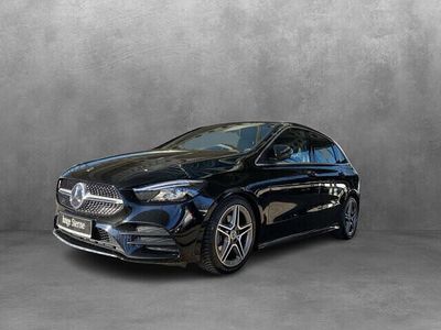 Gebraucht Mercedes B180 AMG line 136 PS (100 kW) 2020 Metalliclack kosmosschwarz Van / Kleinbus