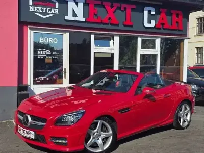 Gebraucht Mercedes SLK250 AMG 204 PS (150 kW) 2015 Rot Cabrio