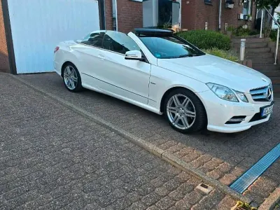 Used Mercedes E300 AMG line 252 HP (185 kW) 2012 White Cabriolet