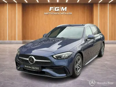 Gebraucht Mercedes C180 AMG 170 PS (125 kW) 2025 Lack sodalithblau Kombi