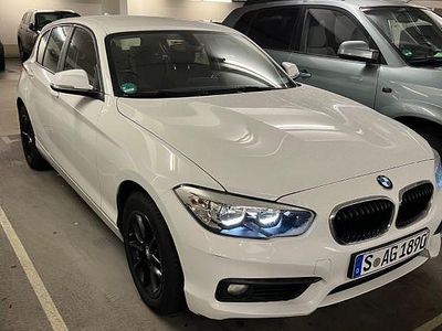 Gebraucht BMW 116 109 PS (80 kW) 2015 Weiß Kleinwagen