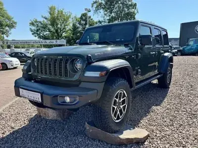 Brugt Jeep Wrangler Rubicon 272 HK (200 kW) 2024 Grøn SUV