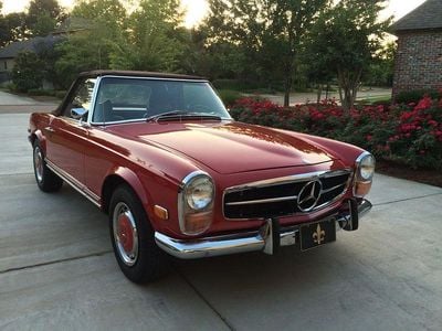 Gebraucht Mercedes SL280 179 PS (131 kW) 1969 Rot Cabrio