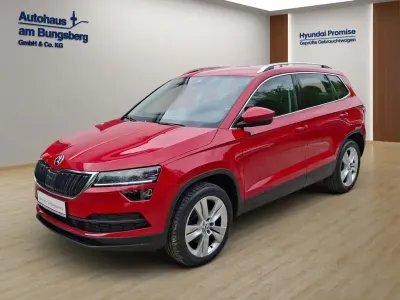 Gebraucht Skoda Karoq Style 150 PS (110 kW) 2021 Rot SUV