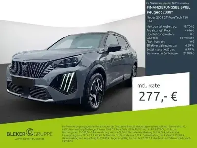 Gebraucht Peugeot 2008 GT 131 PS (96 kW) 2024 Grau SUV