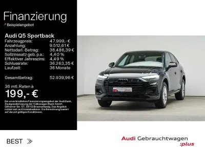 Gebraucht Audi Q5 Sportback Advanced 204 PS (150 kW) 2025 Schwarz SUV
