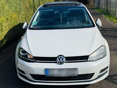 Gebraucht VW Golf VII Highline 122 PS (89 kW) 2013 Weiß Kleinwagen