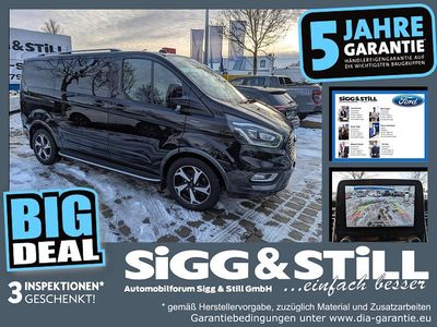 Obsidianschwarz metallic Gebraucht 2022 Ford Tourneo Custom Active Van | 36.750 € (Teuer)