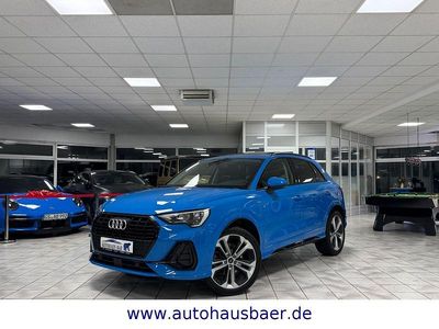Second-hand Audi Q3 S-Line 190 CP (139 kW) 2019 Albastru SUV