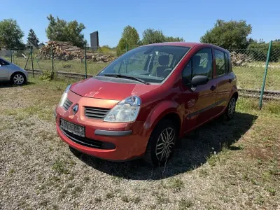 Gebraucht Renault Modus 75 PS (55 kW) 2006 Rot Van / Kleinbus
