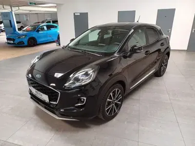 Brugt Ford Puma Titanium 125 HK (91 kW) 2021 Sort SUV