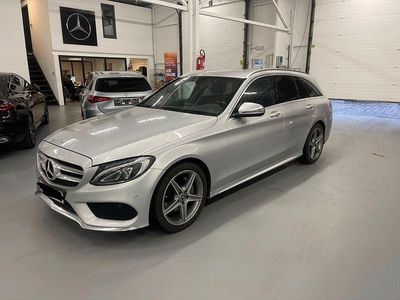 Usata Mercedes C200 AMG 136 CV (100 kW) 2017 Argento Berlina