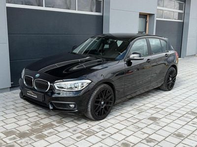 Usata BMW 120 Advantage 184 CV (135 kW) 2018 Nero Utilitaria