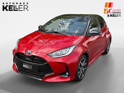 Usata Toyota Yaris Hybrid Style 92 CV (67 kW) 2022 Rosso Berlina