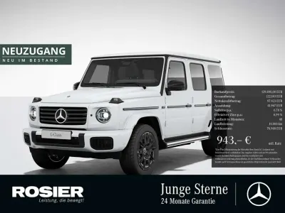 Gebraucht Mercedes G580 Sport Edition 432 kW (588 PS) 2024 Weiss / manufaktur opalithweiss magno SUV