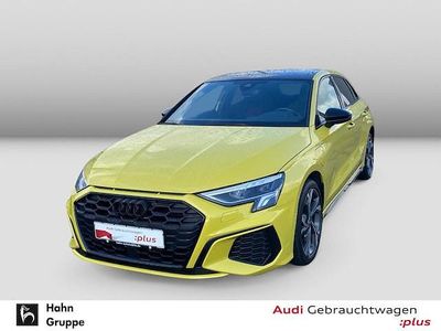 Gebraucht Audi A3 Sportback e-tron S-Line 245 PS (180 kW) 2023 Pythongelb metallic Kleinwagen