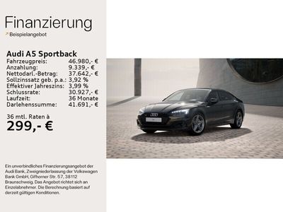 gebraucht Audi A5 Sportback 40 TDI qu. advanced Matrix*Pano*ACC