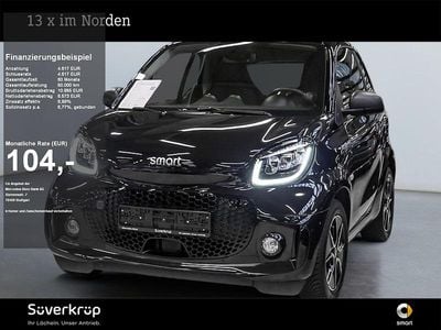 Schwarz Gebraucht 2021 Smart ForTwo Coupé Passion Exclusive Kleinwagen | 11.542 € (Guter Preis)
