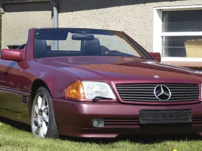 Occasion Mercedes SL300 190 ch (139 kW) 1991 Rouge Cabriolet