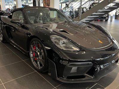 Neu Porsche Boxster Spyder 500 PS (367 kW) 2025 Schwarz Cabrio