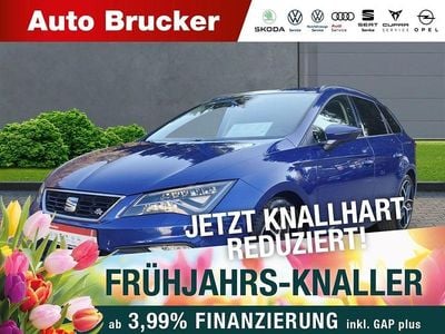 Usata Seat Leon ST FR 184 CV (135 kW) 2018 Blu Station wagon