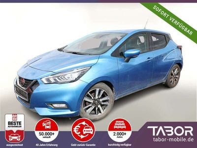 Gebraucht Nissan Micra Tekna 101 PS (74 kW) 2020 Blau Kleinwagen