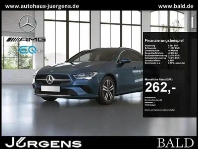 Gebraucht Mercedes CLA200 Progressive 150 PS (110 kW) 2022 Denimblau metallic Coupé