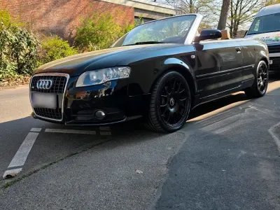 Gebraucht Audi A4 Cabriolet S-Line 180 PS (132 kW) 2008 Schwarz Cabrio