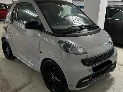Brugt Smart ForTwo Coupé Brabus 84 HK (61 kW) 2010 Grå Coupe