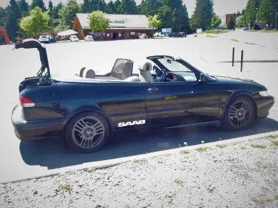 Brugt Saab 900 Cabriolet 180 HK (132 kW) 1996 Sort Cabriolet