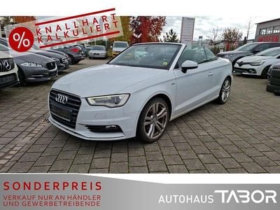 Gletscherweiß metallic Gebraucht 2014 Audi A3 Cabriolet S-Line Cabrio | 9.585 € (Guter Preis)