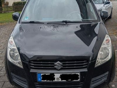 Gebraucht Suzuki Splash 86 PS (63 kW) 2009 Schwarz Kleinwagen