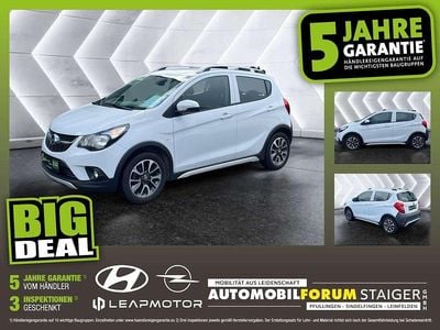 Gebraucht Opel Karl Rocks 73 PS (53 kW) 2019 Schneeweiss/summitwhite/arctic Kleinwagen