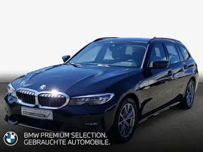 Gebraucht BMW 320 Sport Line 184 PS (135 kW) 2021 Schwarz Kombi