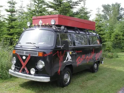 Gebraucht VW T2 69 PS (50 kW) 1973 Schwarz Van