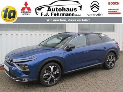 Blau (metallic) Gebraucht 2023 Citroën C5 X Shine Kombi | 23.890 € (Fairer Preis)